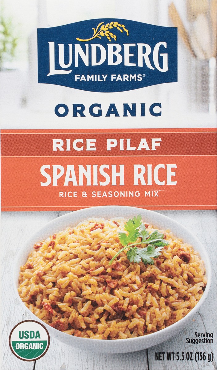 slide 8 of 9, Lundberg Family Farms Rice Pilaf Spanish Rice Rice & Seasoning Mix 5.5 oz, 5.5 oz