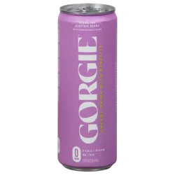 Gorgie Sparkling Electric Berry Energy Drink with Benefits - 12 fl oz