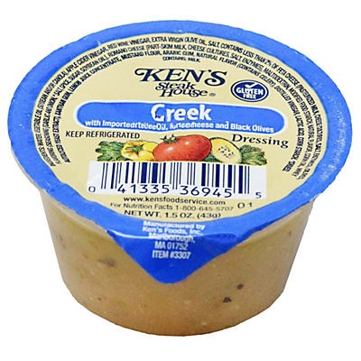 slide 1 of 1, Ken's Steak House Greek Salad Dressing, 1.5 oz