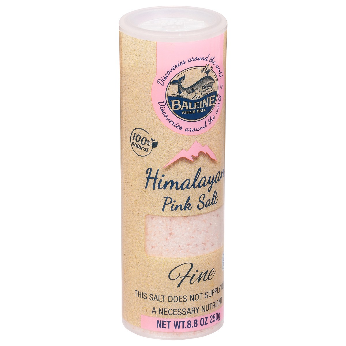 slide 2 of 9, La Baleine Fine Pink Himalayan Salt 8.8 oz, 8.8 oz