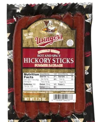 Usingers Hot Hickory Snack Sticks 7.75 oz