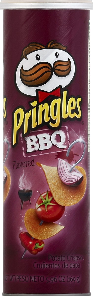 slide 5 of 6, Pringles BBQ Potato Chips, 5.5 oz