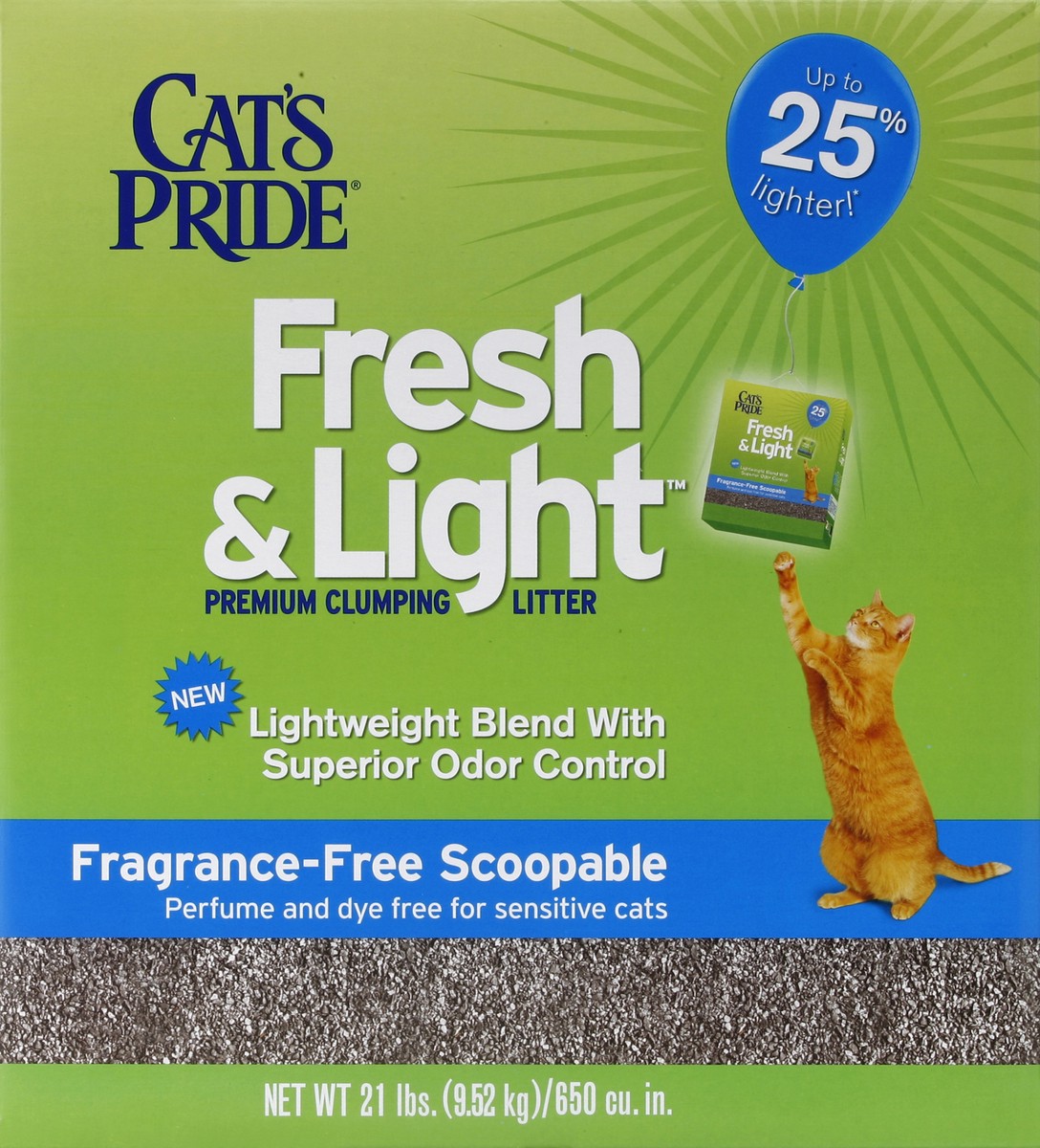 slide 1 of 4, Cat's Pride Premium Clumping Litter 21 lb, 21 lb