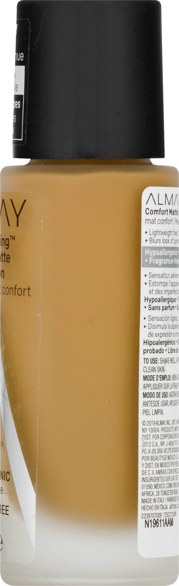 slide 8 of 9, Almay Skin Perfecting Comfort Matte Neutral Toasty Beige 180 Foundation 1 oz, 1 oz