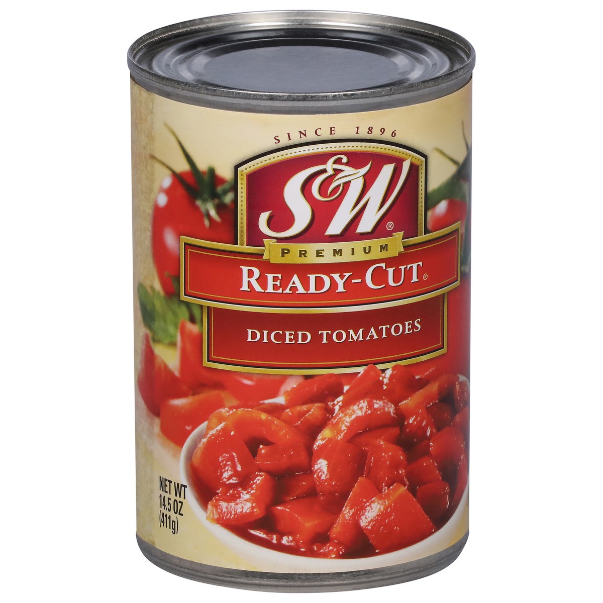 slide 2 of 9, S&W Diced Ready-Cut Tomatoes 14.5 oz, 14.5 oz