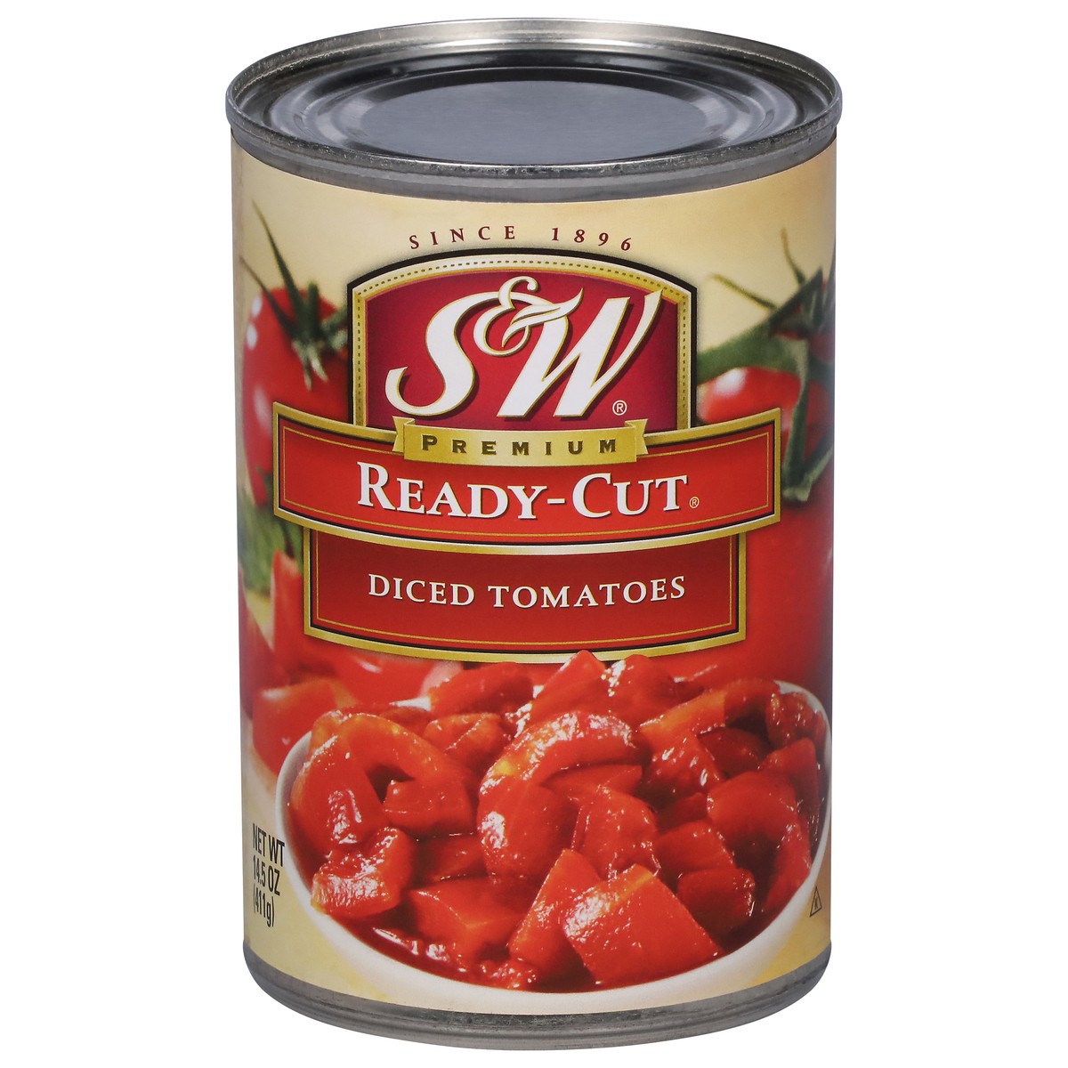 slide 1 of 9, S&W Diced Ready-Cut Tomatoes 14.5 oz, 14.5 oz