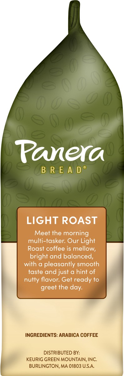 slide 3 of 10, Panera Bread Light Roast Ground Coffee, 12 oz