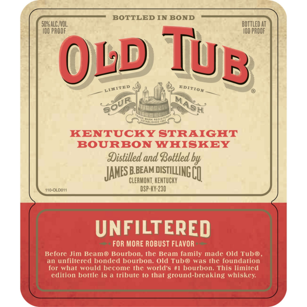 slide 4 of 5, Old Tub 4 Year Old 100 Proof Bonded Kentucky Straight Bourbon Whiskey 750 ml, 750 ml