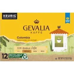 Gevalia Colombia Medium Roast K-Cup Coffee Pods, 10 ct Box