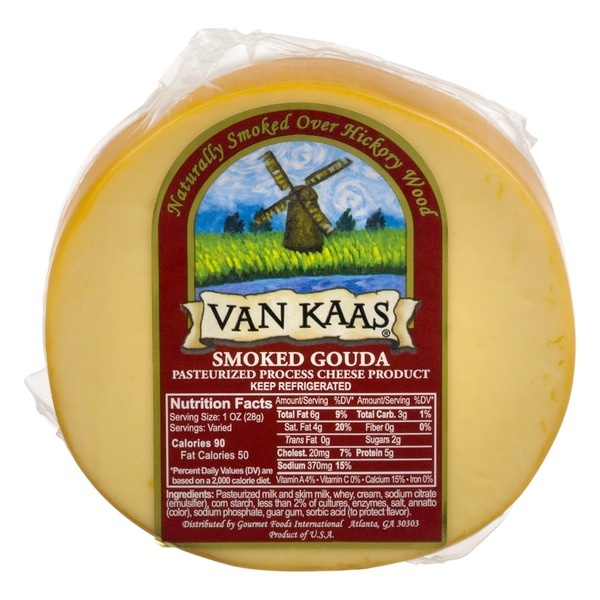 slide 1 of 1, Van Kaas Smoke Gouda, per lb