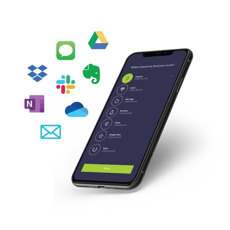 slide 2 of 8, Fusion Smart Reusable Notebook 7 Page Styles 42 Pages 6"x8.8" Executive Size Eco-Friendly Notebook Teal Blue - Rocketbook, 1 ct