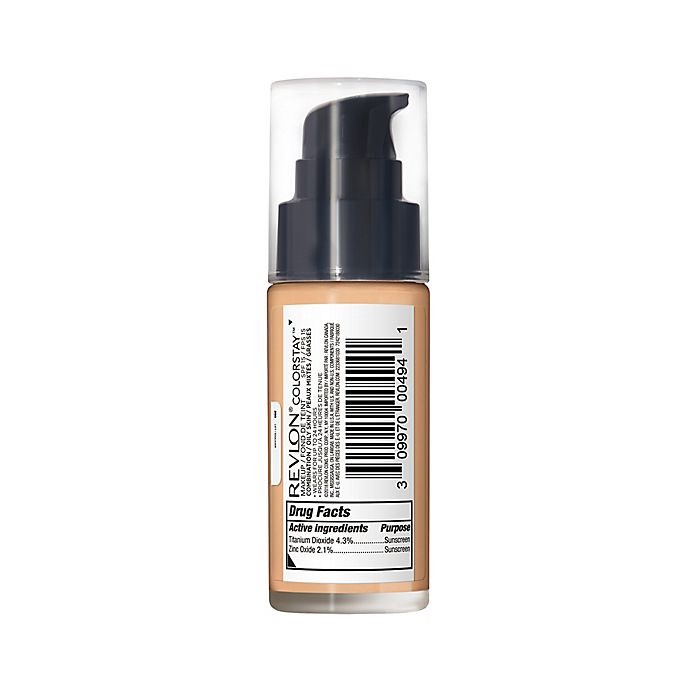 slide 2 of 5, Revlon ColorStay Liquid Foundation For Combination/Oily Skin, Natural Ochre, 1 fl oz