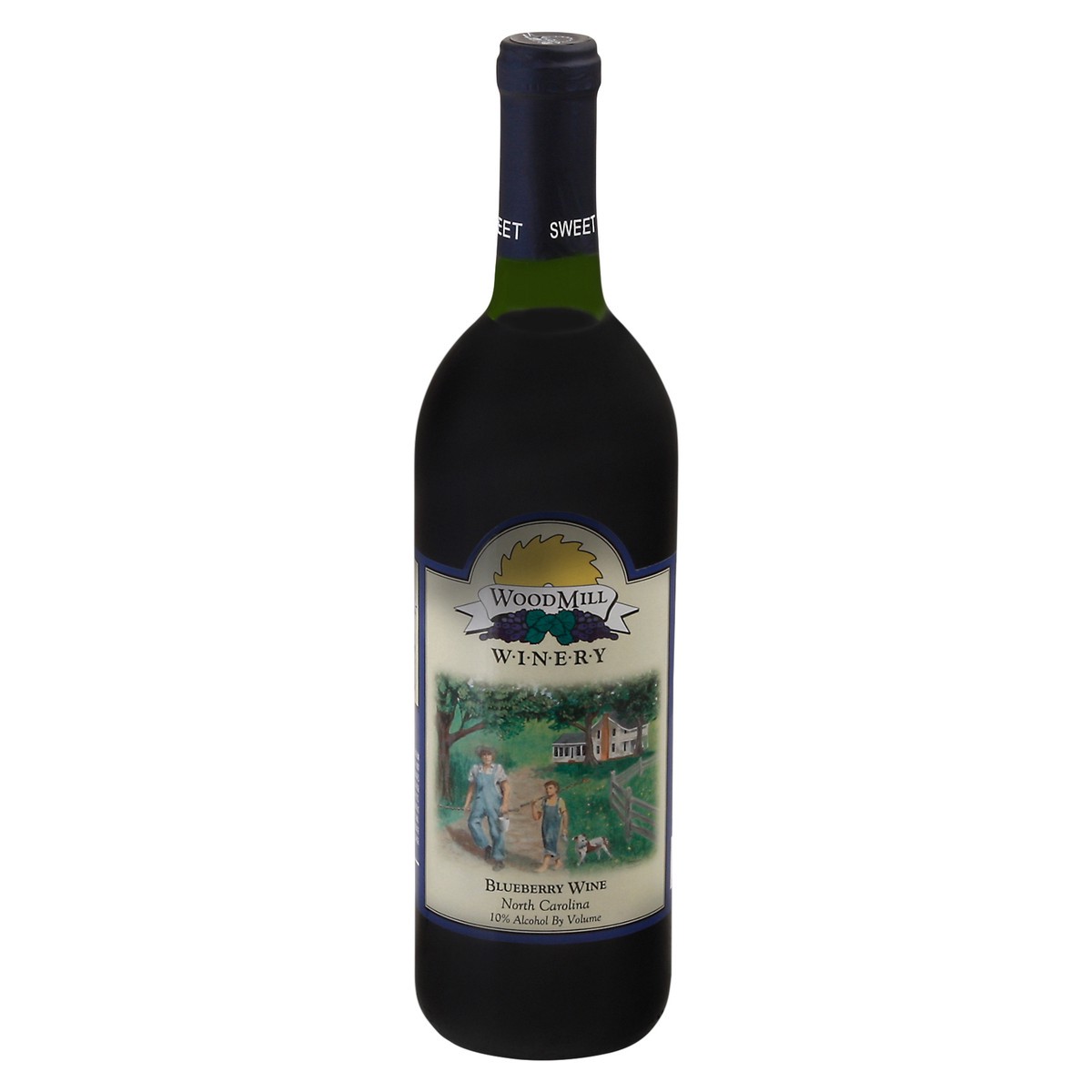 slide 4 of 12, Woodmill Winery North Carolina Sweet Blueberry Blueberry Wine 750 ml Bottle, 750 ml