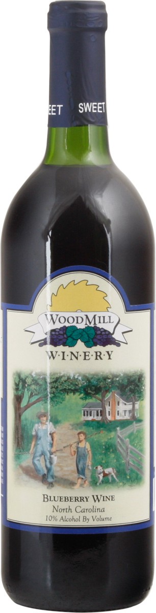 slide 12 of 12, Woodmill Winery North Carolina Sweet Blueberry Blueberry Wine 750 ml Bottle, 750 ml