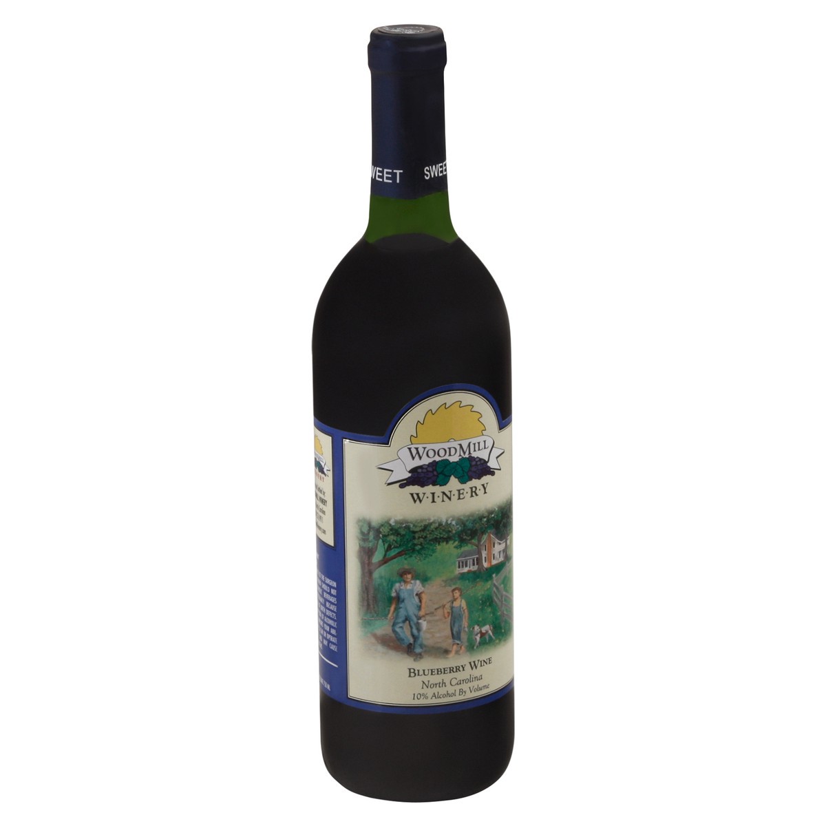 slide 7 of 12, Woodmill Winery North Carolina Sweet Blueberry Blueberry Wine 750 ml Bottle, 750 ml