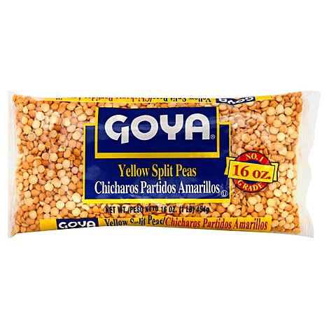 slide 1 of 1, Goya Peas Split Yellow - 16 Oz, 16 oz