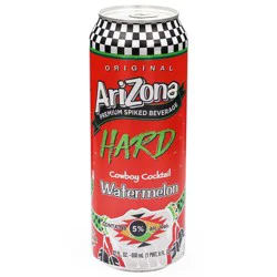 AriZona Hard Premium Watermelon Spiked Beverage 22 fl oz