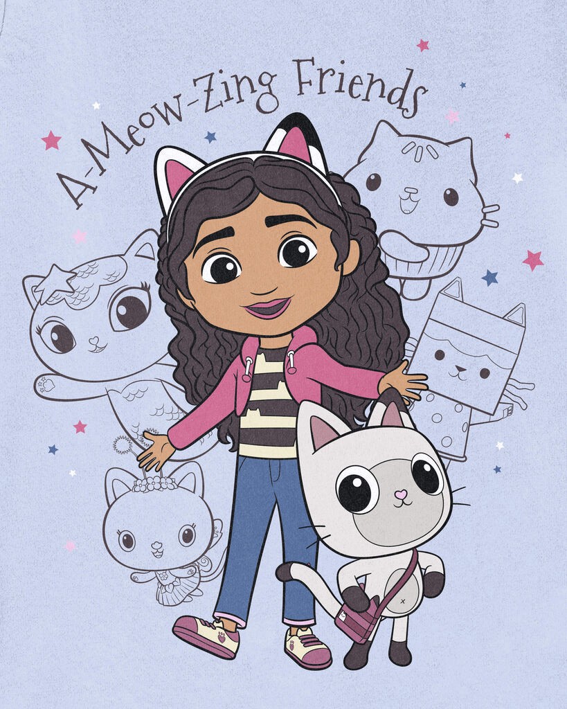 slide 2 of 2, Carter's Carters Toddler Gabby's Dollhouse Tee Blue 5T, 1 ct