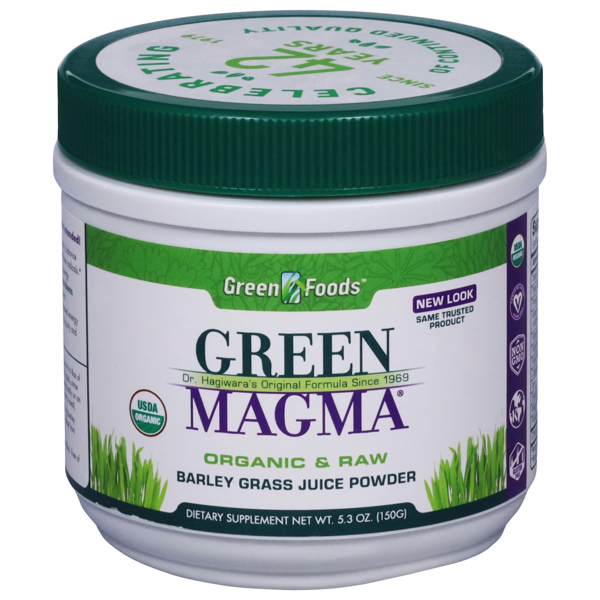 slide 4 of 13, Green Foods Green Magma Organic & Raw Powder Barley Grass Juice 5.3 oz, 5.3 oz