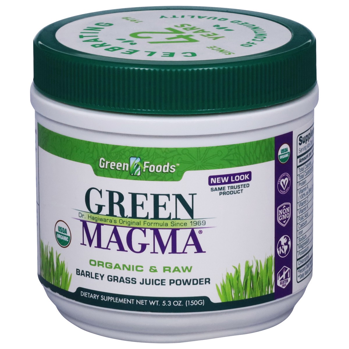 slide 3 of 13, Green Foods Green Magma Organic & Raw Powder Barley Grass Juice 5.3 oz, 5.3 oz