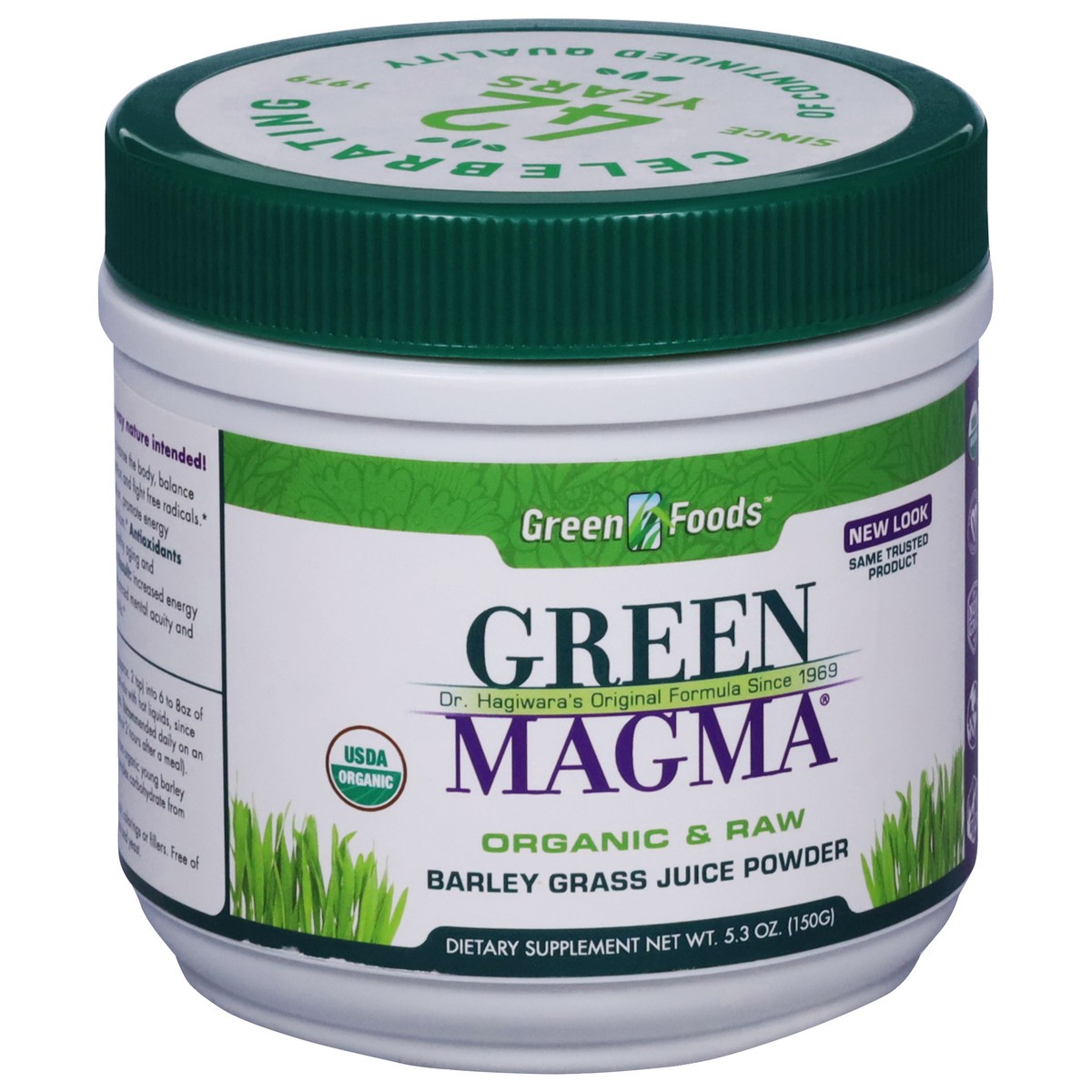 slide 2 of 13, Green Foods Green Magma Organic & Raw Powder Barley Grass Juice 5.3 oz, 5.3 oz