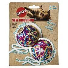 Spot Sew Much Fun Yarn Balls Cat Toy