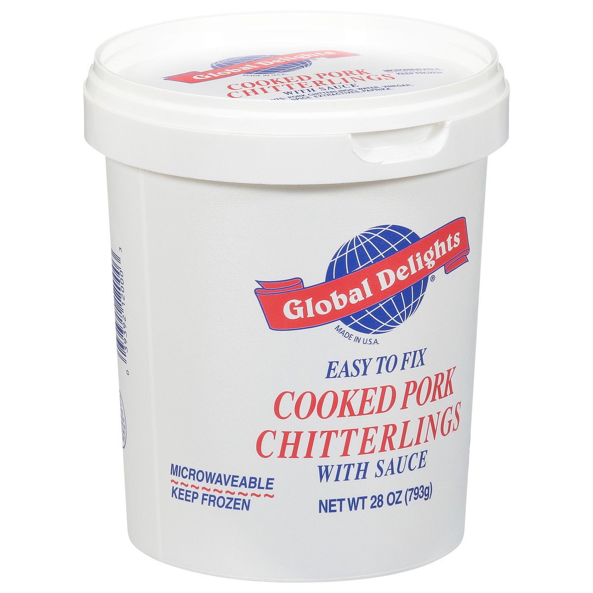 slide 10 of 13, Global Delights Cooked Cooked Pork Chitterlings with Sauce 28 oz, 28 oz