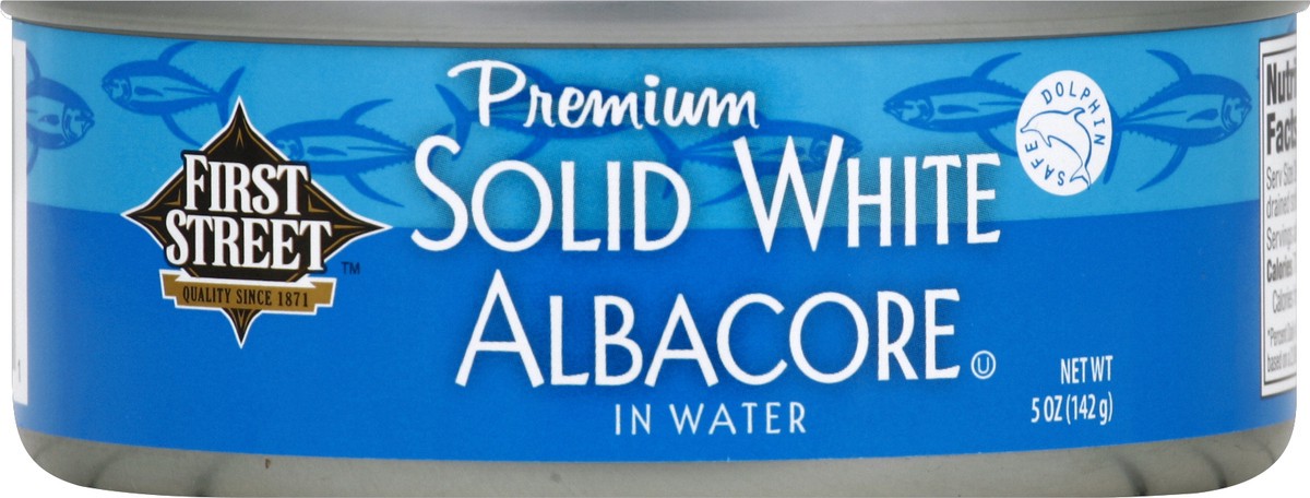 slide 4 of 6, First Street Solid White Albacore Tuna In Water, 5 oz