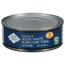 First Street Solid White Albacore Tuna In Water