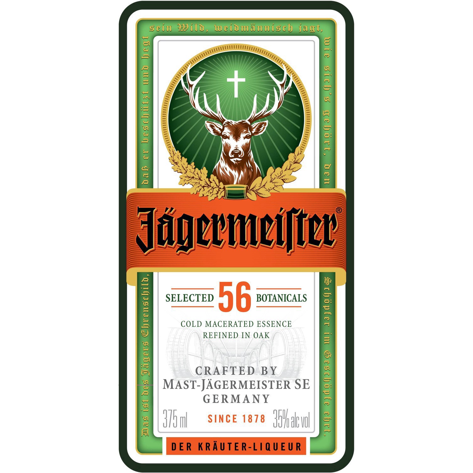 slide 2 of 7, Jägermeister Liqueur 375 ml, 375 ml