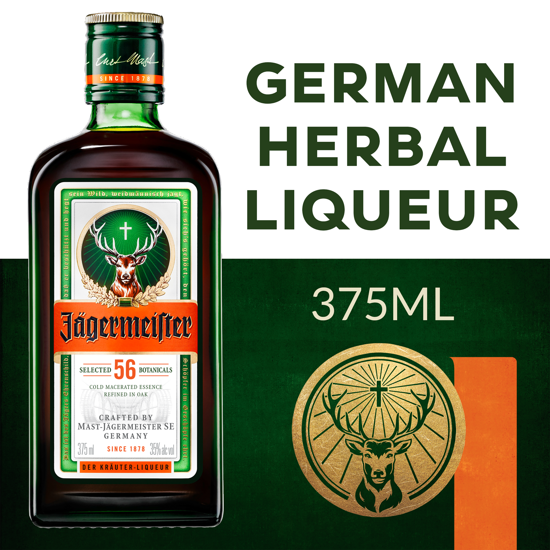 slide 1 of 7, Jägermeister Liqueur 375ml, 375 ml