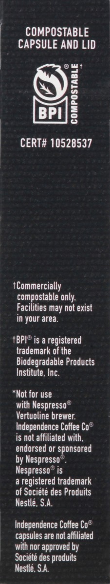 slide 5 of 13, Independence Coffee Co. Medium Dark Roast Texas Tradition Coffee - 10 ct, 10 ct