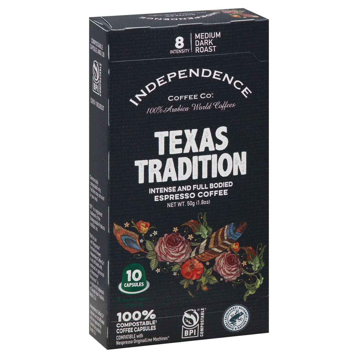slide 4 of 13, Independence Coffee Co. Medium Dark Roast Texas Tradition Coffee - 10 ct, 10 ct
