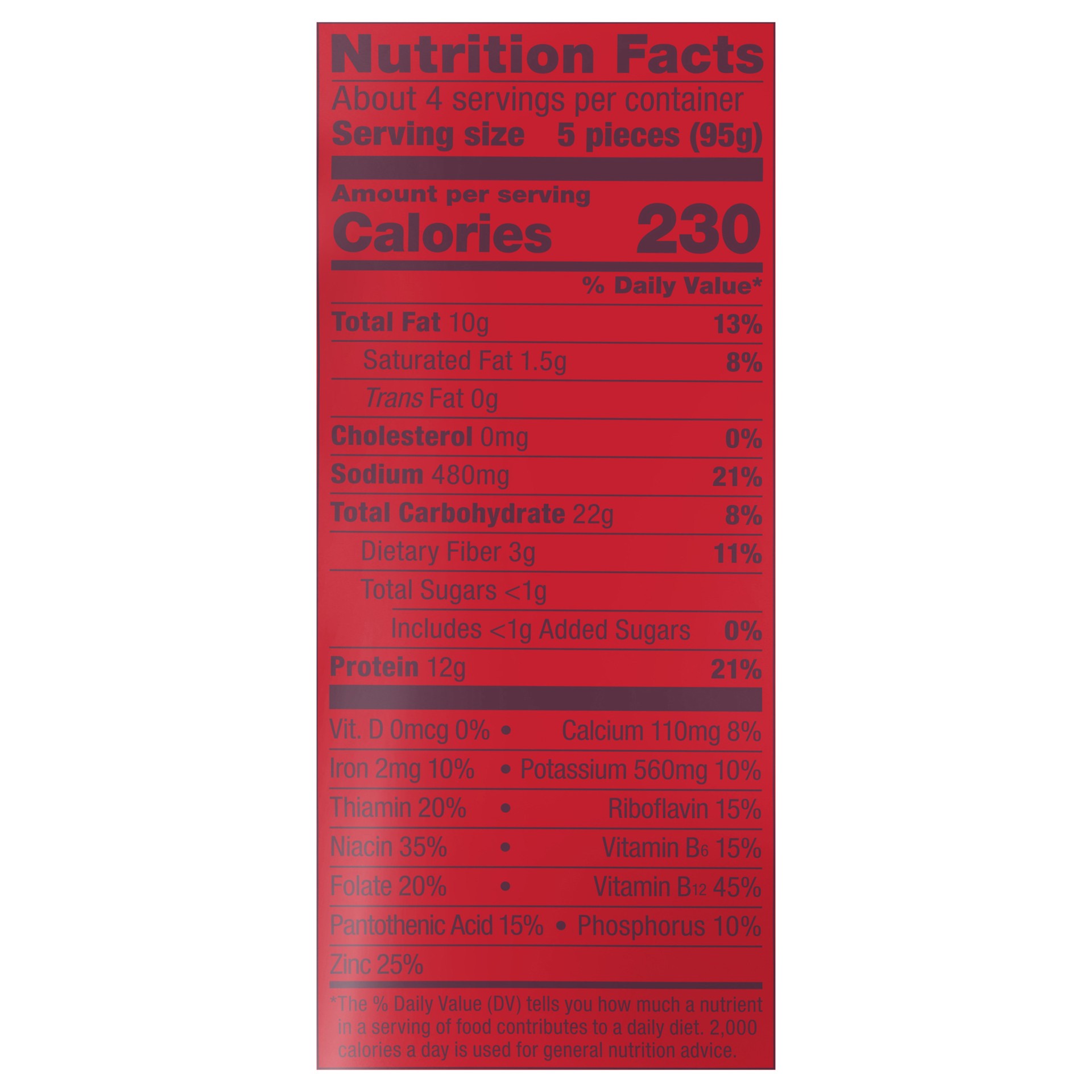 slide 5 of 6, Impossible Chicken Nuggets, Spicy, 13.5 oz