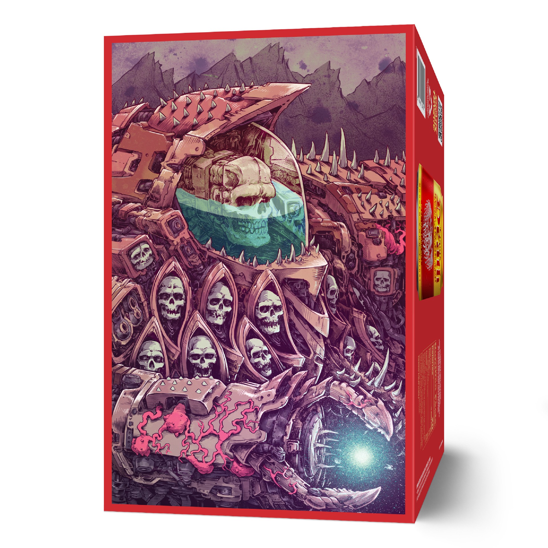 slide 3 of 4, Liquid Death, Rest in Peach Iced Tea, Peach Flavored Back Tea, 6 ct