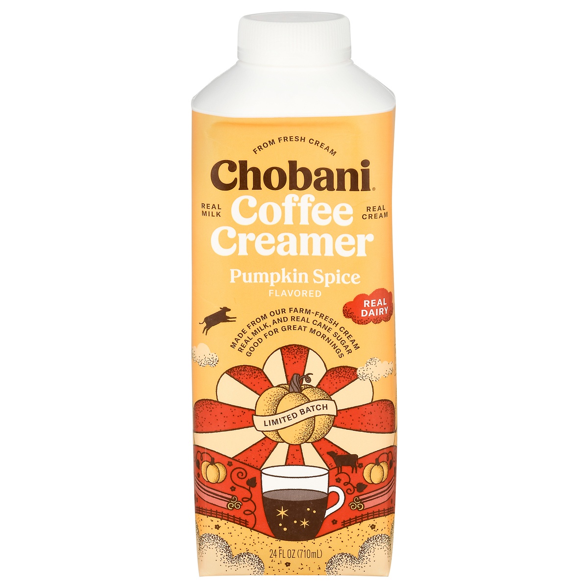 Chobani Pumpkin Spice Limited Batch Coffee Creamer 24 Oz | Shipt