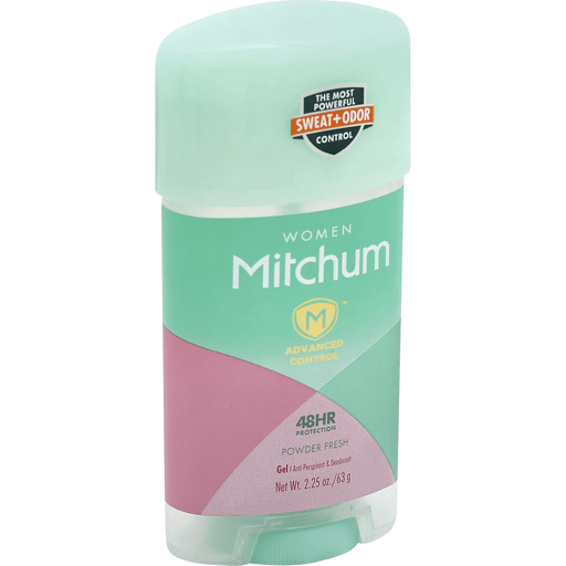slide 2 of 2, Mitchum Women's Clear Gel Antiperspirant Deodorant - Powder Fresh, 2.25 oz