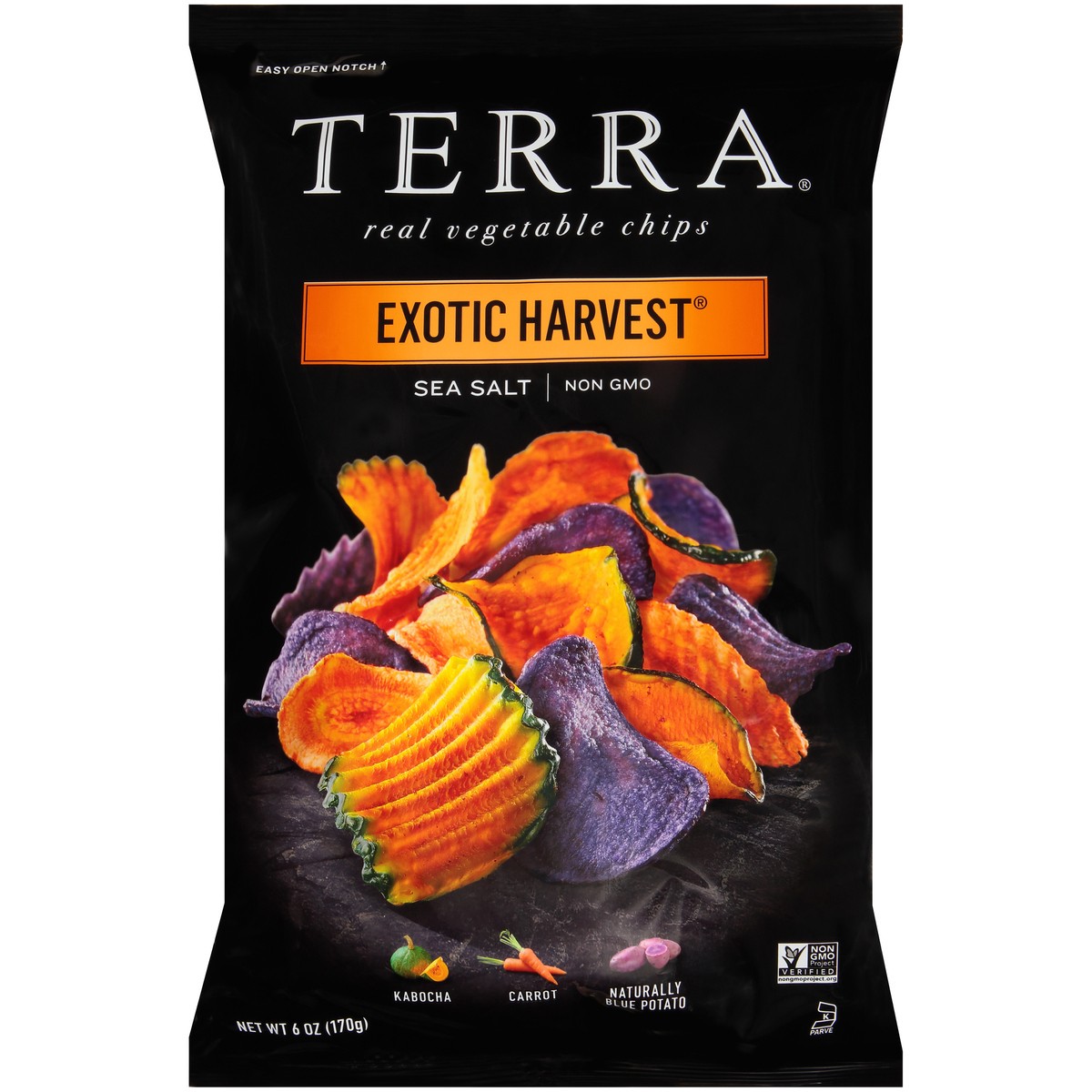slide 5 of 9, Terra Exotic Harvest Real Vegetable Chips 6 oz. Bag, 6 oz