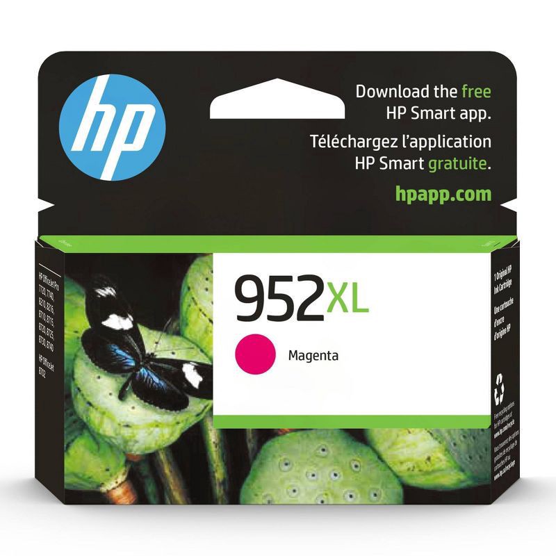 slide 1 of 26, HP 952XL Magenta Ink Cartridge, XL