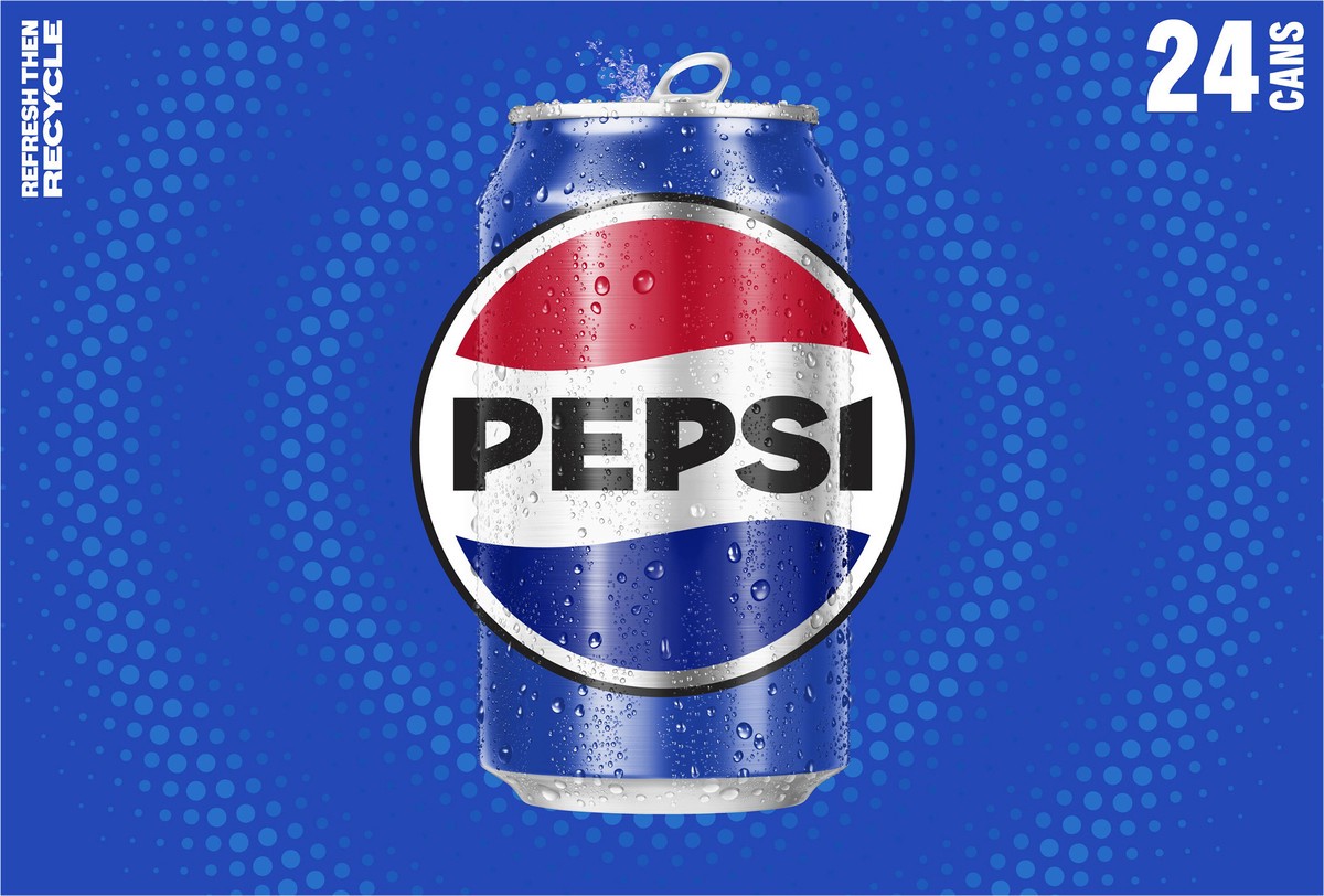 slide 3 of 7, Pepsi Soda - 24 ct, 24 ct