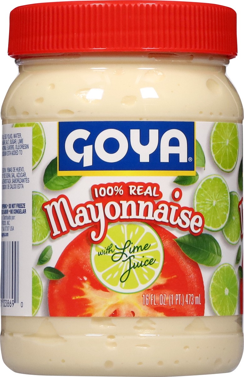 slide 4 of 13, Goya 100% Real Mayonnaise with Lime Juice 16 fl oz, 16 fl oz