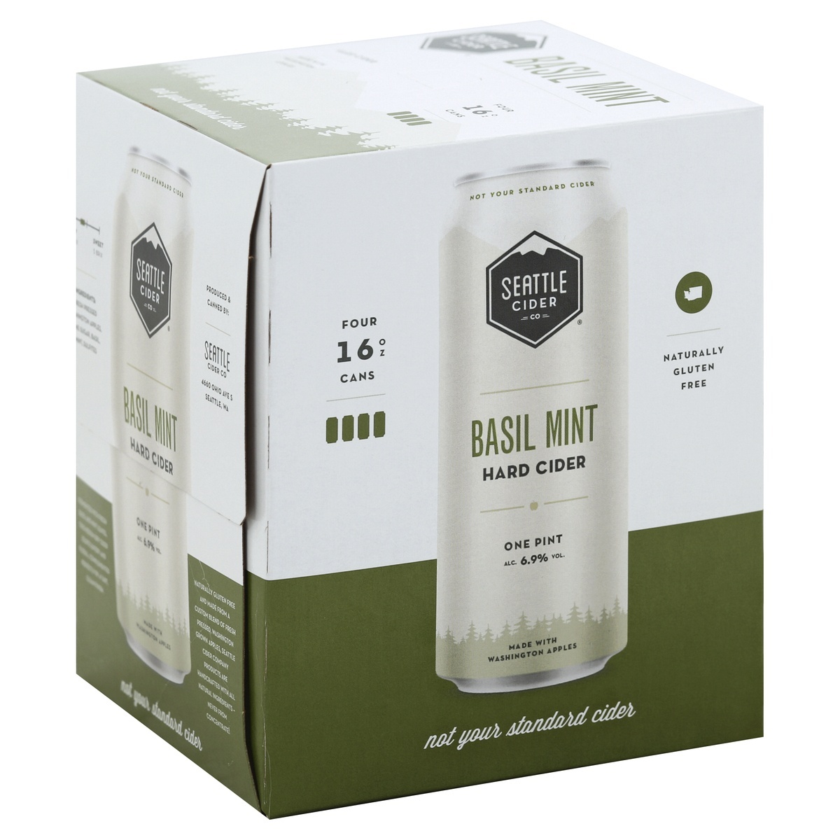 Seattle Cider Company Basil Mint Can 748 ml Shipt