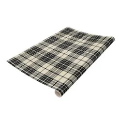 Paper Table Runner Black/White
