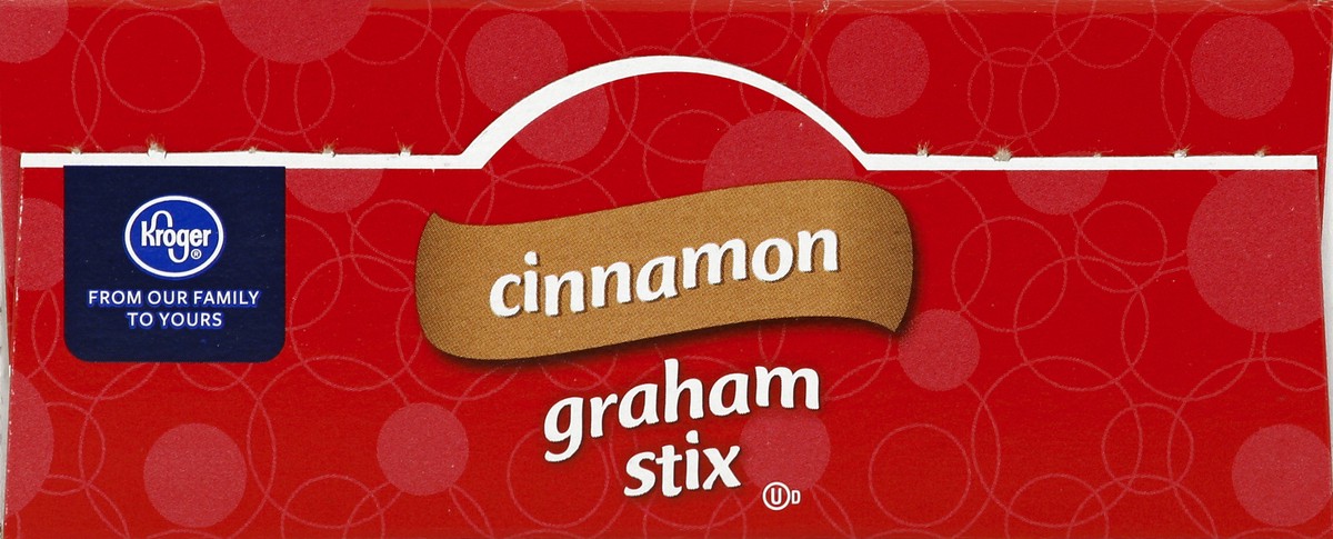 slide 3 of 5, Kroger Cinnamon Graham Stix, 9 oz