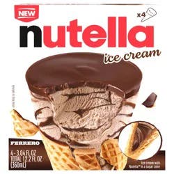 Nutella Ice Cream Cones, 4pk