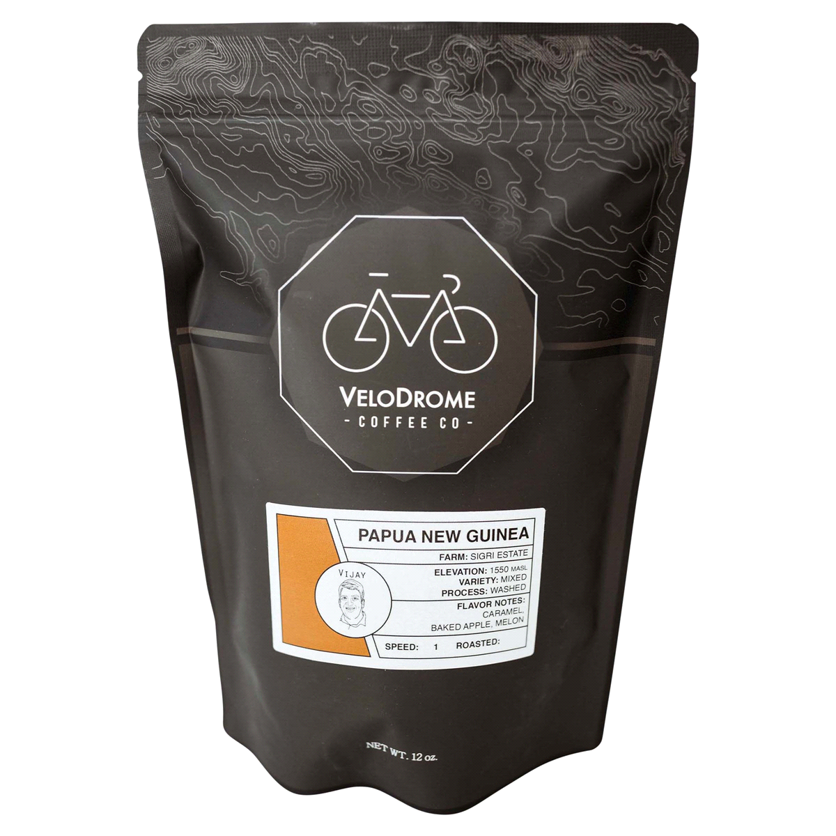 slide 1 of 5, Velodrome Wholebean Coffee One Speed - 12 oz, 12 oz