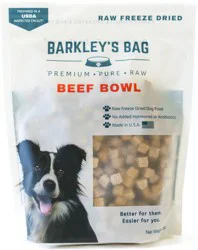 Barkley's Bag Freeze Dried Beef Bowl