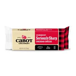 12/8Oz Seriously Sharp White Cheddar Bar