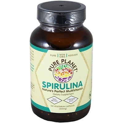 slide 1 of 1, Pure Planet Premium Spirulina, 100 ct