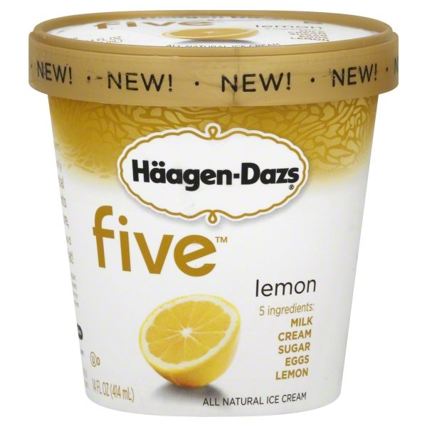 slide 1 of 6, Häagen-Dazs Ice Cream, Lemon, 14 oz